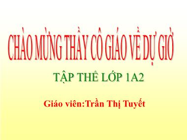 Bài giảng Thủ công Lớp 1 - Bài 14: Gấp cái ví - Trần Thị Tuyết