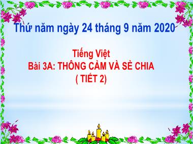 Bài giảng Tiếng việt Lớp 4 - Luyện từ và câu: Từ đơn và từ phức - Năm học 2020-2021