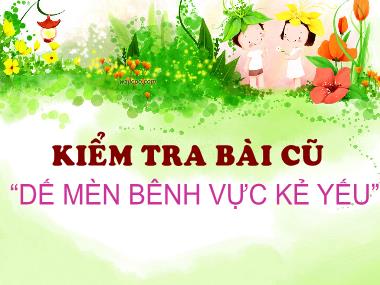 Bài giảng Tiếng việt Lớp 4 - Tập đọc: Truyện cổ nước mình