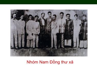 Bài giảng Lịch sử Lớp 12 - Bài 13: Phong trào dân chủ ở Việt Nam từ năm 1925 đến năm 1930