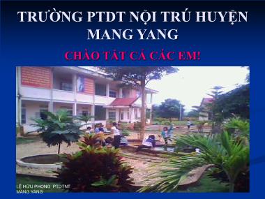 Bài giảng Lịch sử Lớp 9 - Bài 2: Cách mạng tư sản Pháp (1789-1194) - Trường PTDT Nội trú huyện Mang Yang