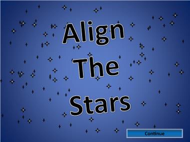 Bài giảng môn Tiếng anh Lớp 9 - Game 1: Align the stars