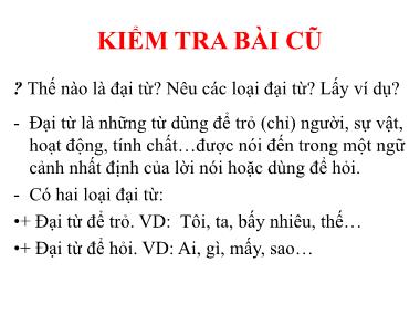 Bài giảng Ngữ văn Khối 7 - Tiết 19: Từ Hán Việt