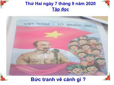 Bài giảng Tiếng việt Khối 5 - Tập đọc: Quang cảnh làng mạc ngày mùa - Năm học 2020-2021