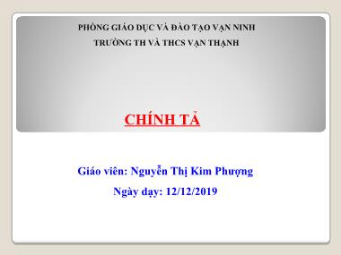 Bài giảng Tiếng việt Lớp 5 - Tập đọc: Chuỗi ngọc lam - Nguyễn Thị Kim Phượng