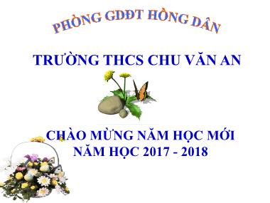 Bài giảng Toán hình Lớp 6 - Bài 2: Góc - Trường THCS Chu Văn An