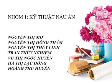 Bài giảng Kĩ thuật Lớp 5 - Bài 5: Nấu cơm (Tiết 1)