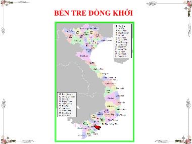 Bài giảng Lịch sử Lớp 5 - Bài 20: Bến Tre đồng khởi