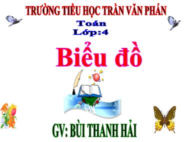 Bài giảng môn Toán Lớp 4 - Biểu đồ - Bùi Thanh Hải