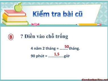 Bài giảng Toán Lớp 5 - Cộng số đo thời gian - Đặng Thị Thùy Chinh