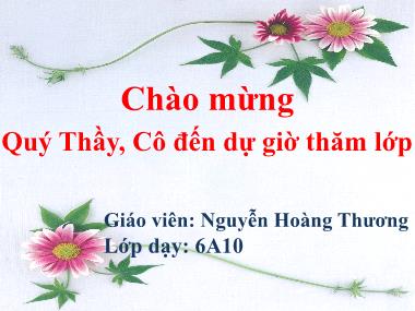 Bài giảng Số học Lớp 6 - Tiết 36: Luyện tập Bội chung nhỏ nhất - Nguyễn Hoàng Thương