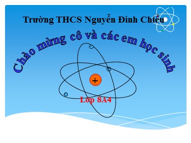 Bài giảng Vật lí Lớp 8 - Bài 23: Đối lưu. Bức xạ nhiệt - Trường THCS Nguyễn Đình Chiểu