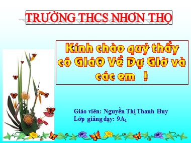 Bài giảng Hóa học Lớp 9 - Bài 19: Sắt - Nguyễn Thị Thanh Huy