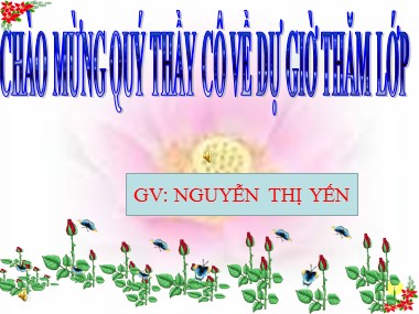 Bài giảng Giáo dục công dân Lớp 7 - Bài 5: Yêu thương con người - Nguyễn Thị Yến