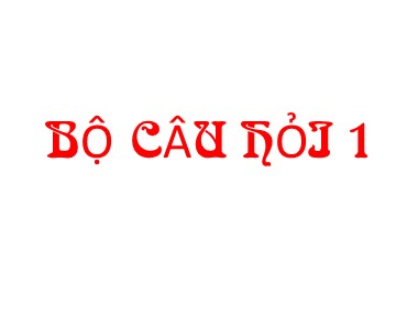 Bài giảng Hoạt động ngoài giờ lên lớp - Ngoại khóa kỉ niệm ngày 15/5 và 19/5