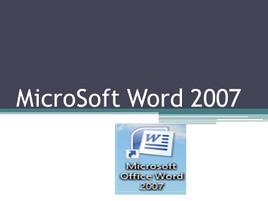Bài giảng môn Tin học Lớp 10 - Bài 15: Làm quen với Microsoft Word