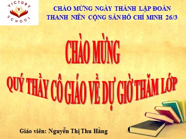 Bài giảng Tin học Lớp 8 - Bài 9: Làm việc với dãy số - Nguyễn Thị Thu Hằng
