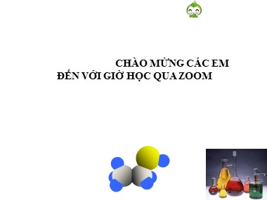 Bài giảng Hóa học 9 - Chương 5: Dẫn xuất của Hiđrocacbon. Polime -Tiết 47: Rượu Etylic