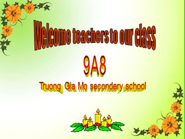 Bài giảng môn Tiếng Anh Lớp 9 - Unit 3: A trip to the countryside - Lesson 1: Getting started + listen and read
