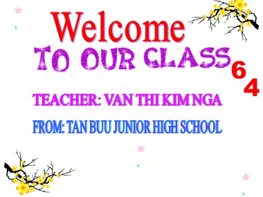 Bài giảng Tiếng Anh Khối 6 - Unit 6: Our tet holiday - Lesson 1: Getting started