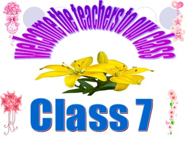 Bài giảng Tiếng Anh Lớp 7 - Unit 3: At home - Lesson B: Hoa’s family B2,3,4