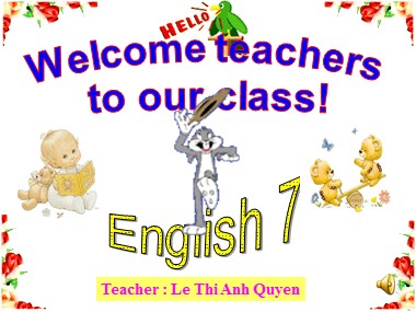 Bài giảng Tiếng Anh Lớp 7 - Unit 7: The world of work - Period 42, Lesson 3: A students work-A4