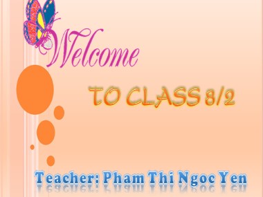 Bài giảng Tiếng Anh Lớp 8 - Unit 3: At home - Lesson: Read