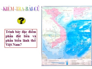 Bài giảng Địa lí Lớp 8 - Tiết 26: Vùng biển Việt Nam