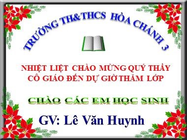 Bài giảng Hóa học Lớp 8 - Bài 56: Axit - Bazơ - Muối - Lê Văn Huynh