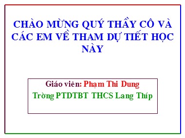 Bài giảng Ngữ văn Lớp 6 - Tiết 103: Cô Tô - Phạm Thi Dung