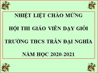 Bài thuyết trình Một số biện pháp giúp học sinh Lớp 6 trường THCS Trần Đại Nghĩa làm tốt văn miêu tả - Năm học 2020-2021