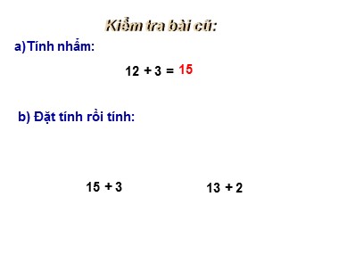 Bài giảng Toán Khối 1 - Phép trừ dạng 17-3 (Bản đẹp)