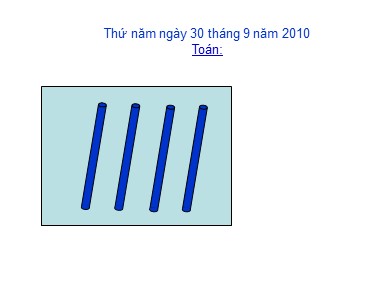 Bài giảng Toán Khối 1 - Số 0