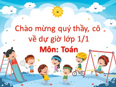 Bài giảng Toán Lớp 1 - Phép cộng trong phạm vi 7 - Năm học 2019-2020