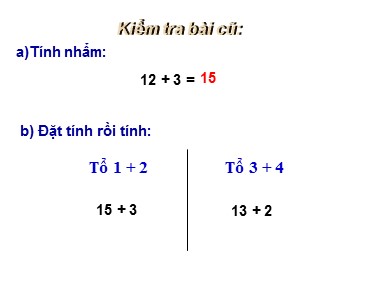 Bài giảng Toán Lớp 1 - Phép trừ dạng 17-3 (Bản đẹp)