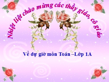 Bài giảng Toán Lớp 1 - Phép trừ dạng 17-3