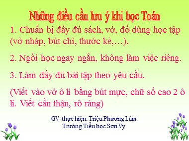 Bài giảng Toán Lớp 1 - Phép trừ dạng 17-7 - Triệu Phương Lâm