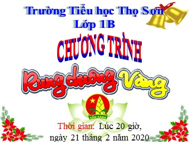 Bài giảng Toán Lớp 1 - Phép trừ trong phạm vi 100 (Trừ không nhớ) - Trường Tiểu học Thọ Sơn