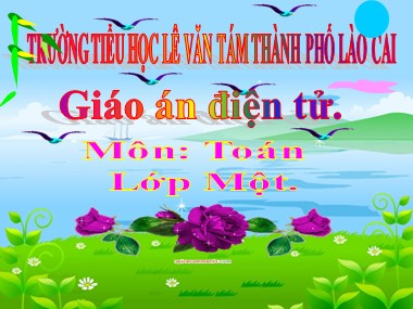 Bài giảng Toán Lớp 1 - Phép trừ trong phạm vi 100 (Trừ không nhớ) - Phạm Thị Hằng