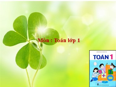 Bài giảng Toán Lớp 1 - Số 7 (Bản đẹp)