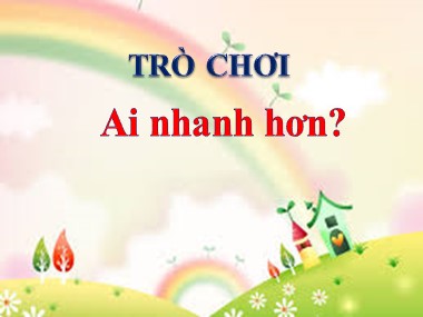 Bài giảng Toán Lớp 1 - Trò chơi Rung chuông vàng