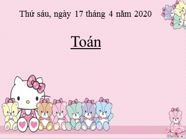 Bài giảng Toán 1 - Bài toán có lời văn (Trang 115)