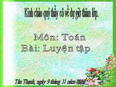 Bài giảng Toán Khối 1 - Luyện tập chung (Trang 90) (Bản đẹp)