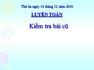 Bài giảng Toán Khối 1 - Luyện tập (Trang 55) (Bản đẹp)