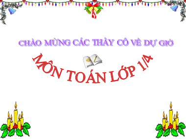 Bài giảng Toán Khối 1 - Luyện tập (Trang 67) (Bản hay)