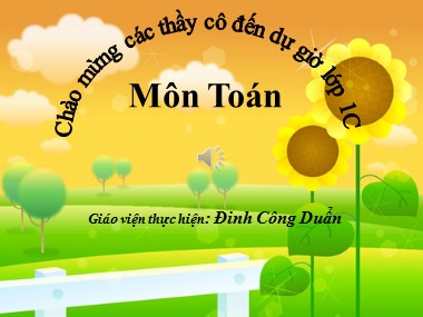 Bài giảng Toán Lớp 1 - Luyện tập chung (Trang 125) - Đinh Công Duẩn