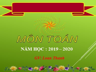 Bài giảng Toán Lớp 1 - Luyện tập chung (Trang 53) - Loan Thanh