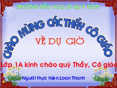 Bài giảng Toán Lớp 1 - Luyện tập (Trang 45) - Loan Thanh