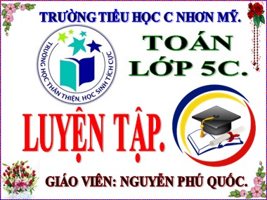 Bài giảng Toán Lớp 1 - Luyện tập (Trang 52) - Nguyễn Phú Quốc