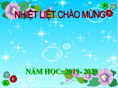 Bài giảng Mầm non Lớp Lá - Giáo dục kĩ năng sống - Đề tài: Dạy trẻ chào hỏi, lễ phép với mọi người - Nguyễn Thị Hải Sâm